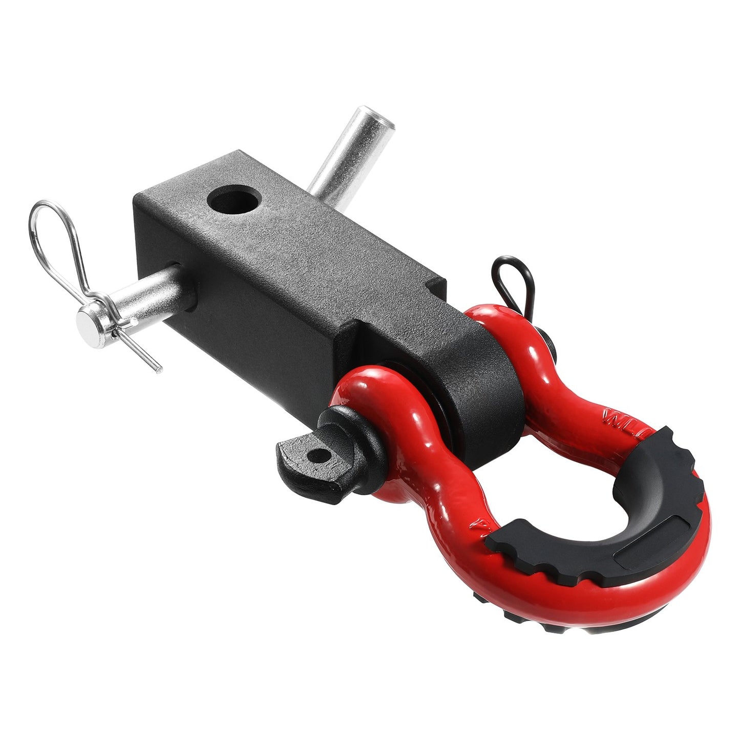 2" Trailer Shackle Hitch Mottagare D-Ring Recovery för Truck Jeep 52900 lbs
