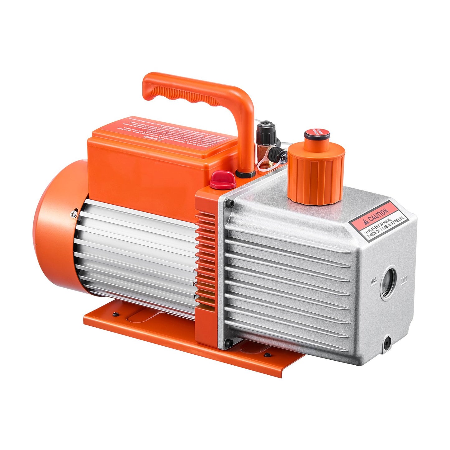 Vakuumpumpe 9 CFM HVAC 2-stufige Drehschieber-Vakuumpumpe, Öl enthalten