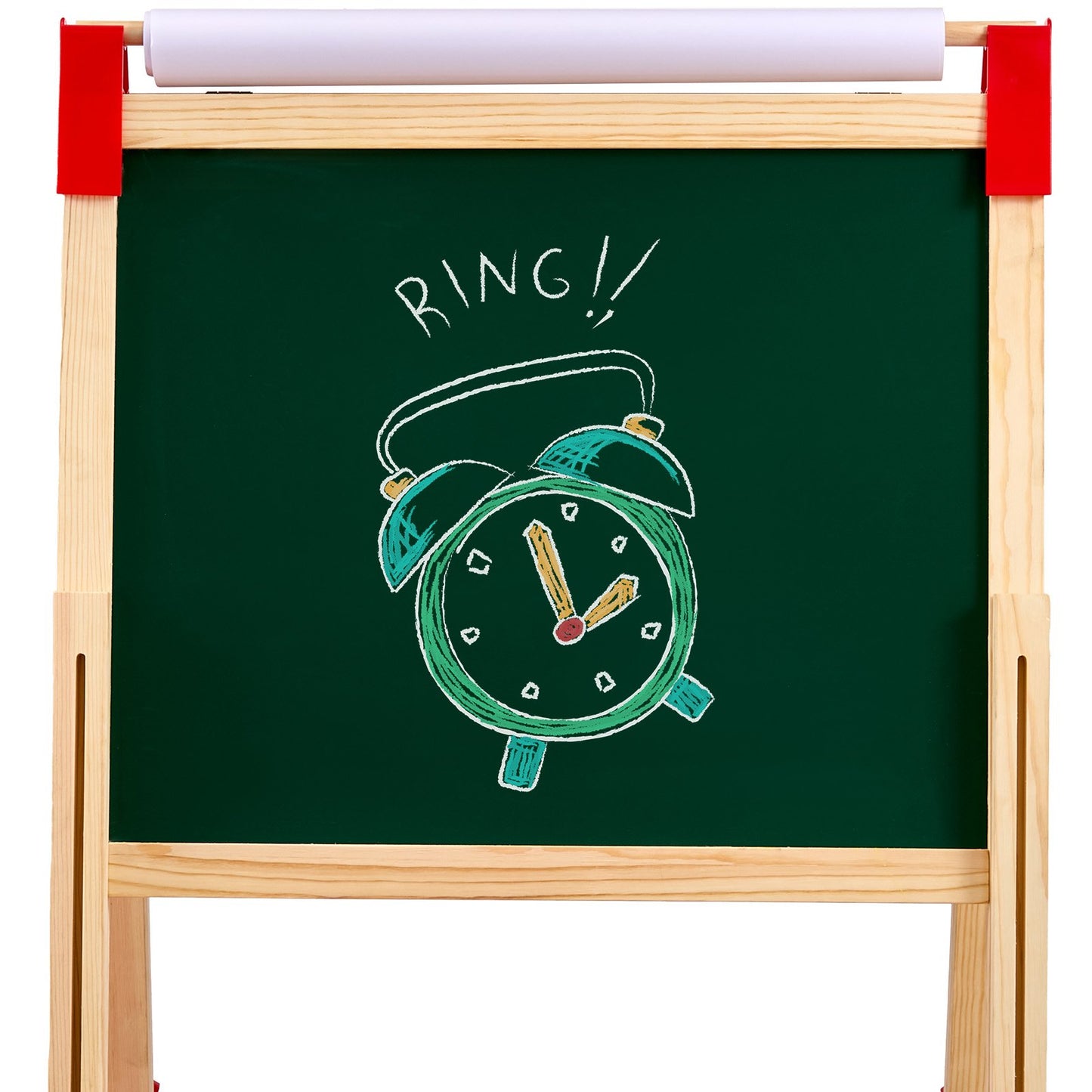 3-in-1 Children's Art Easel Double-Sided Magnetic Wooden Writing Board