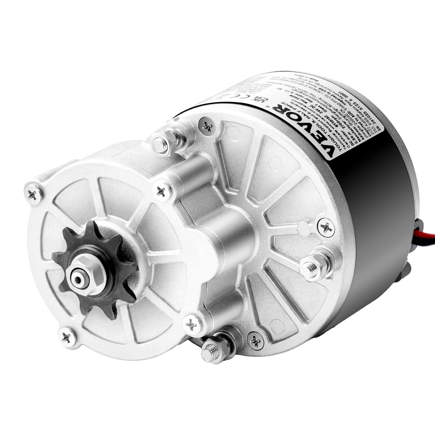 350W elektrisk kraftfull likströmsmotor 24V 3000rpm Motor för E-Bike Dirt Bike DIY