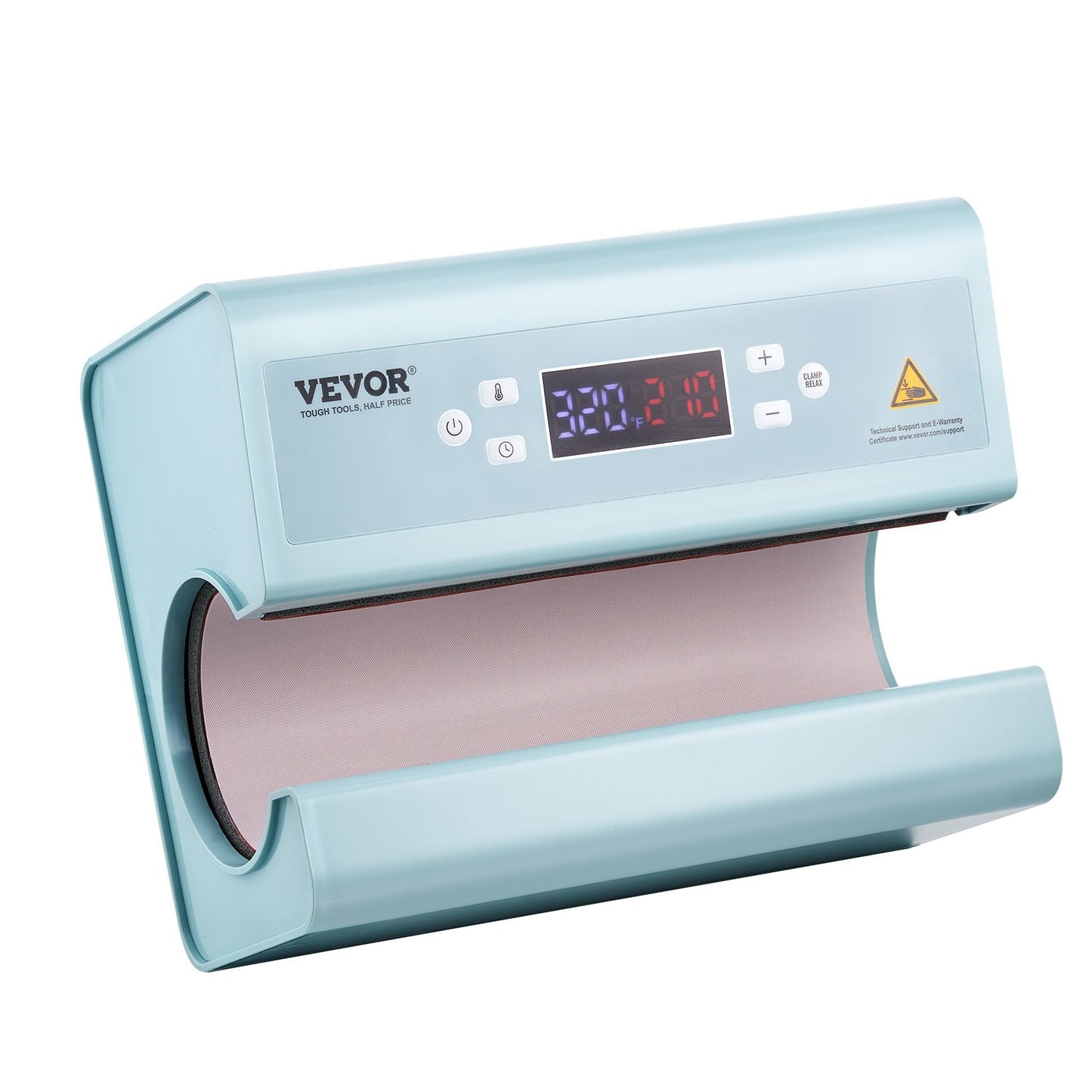 Auto Tumbler Heat Press Machine 11-30oz Sublimationsmugg Heat Press Blue