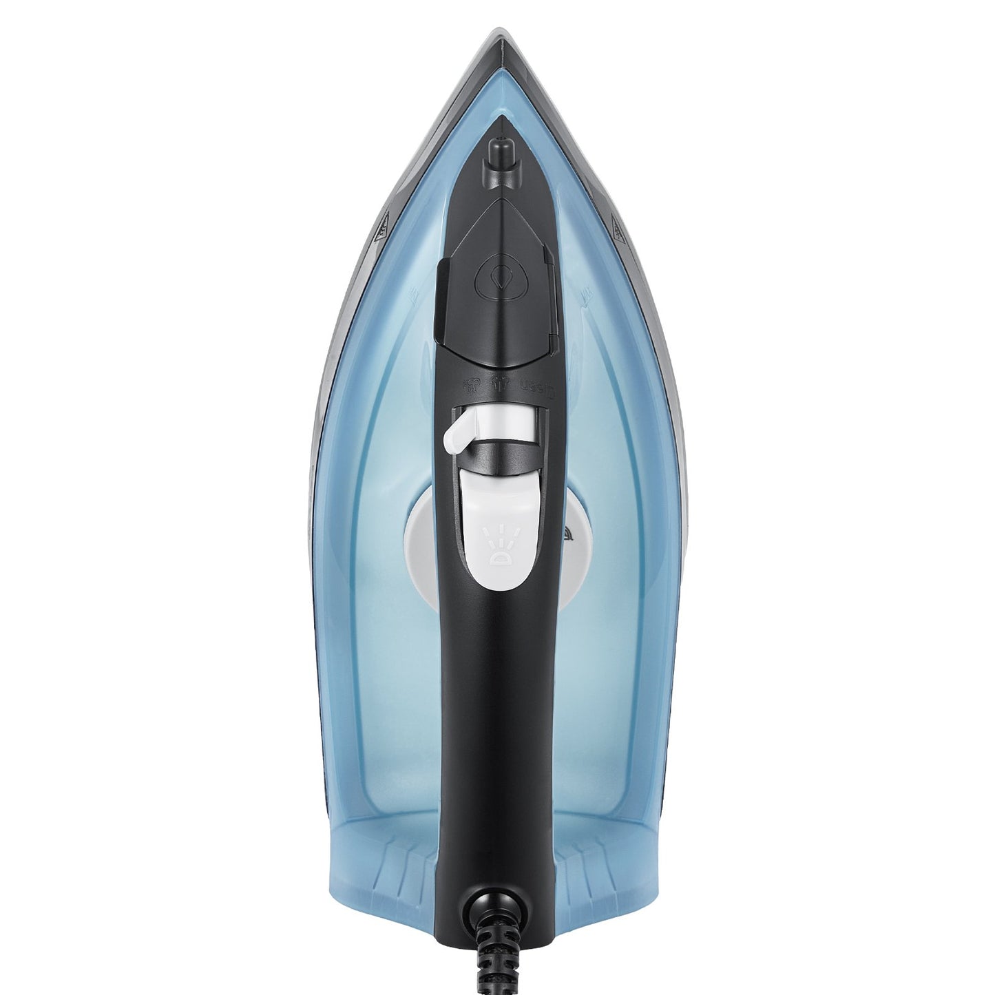 Steam iron 1600W Iron for clothes Automatic shut-off Self-cleaning for ironing