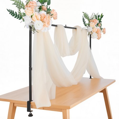 2pcs Over The Table Rod Stand Arch Frame 28-98 Inch L Adjustable Clamp Décor | EU