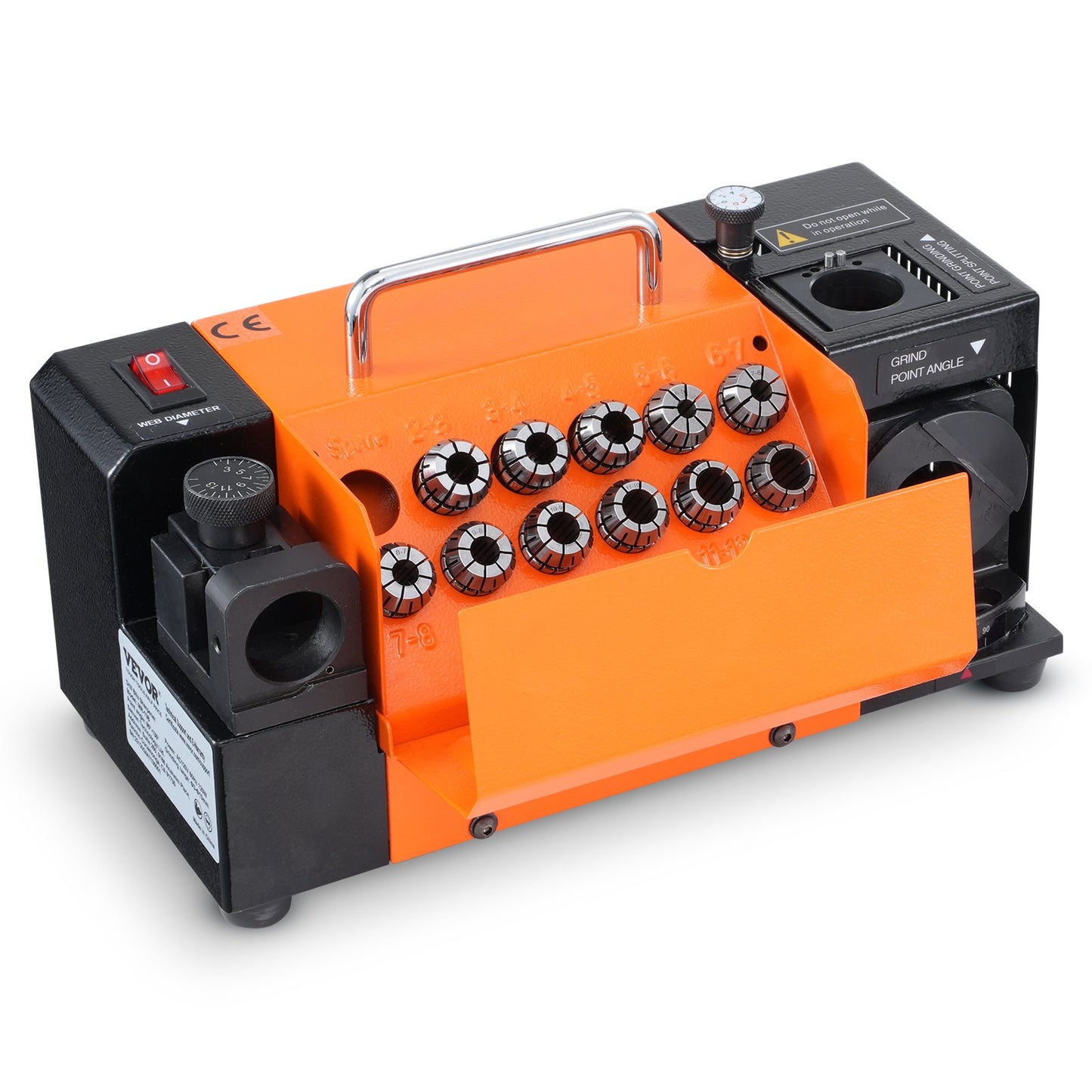 MR-13B Schleifmaschine 3-13 mm Schleifmaschine & 11 Spannzangen