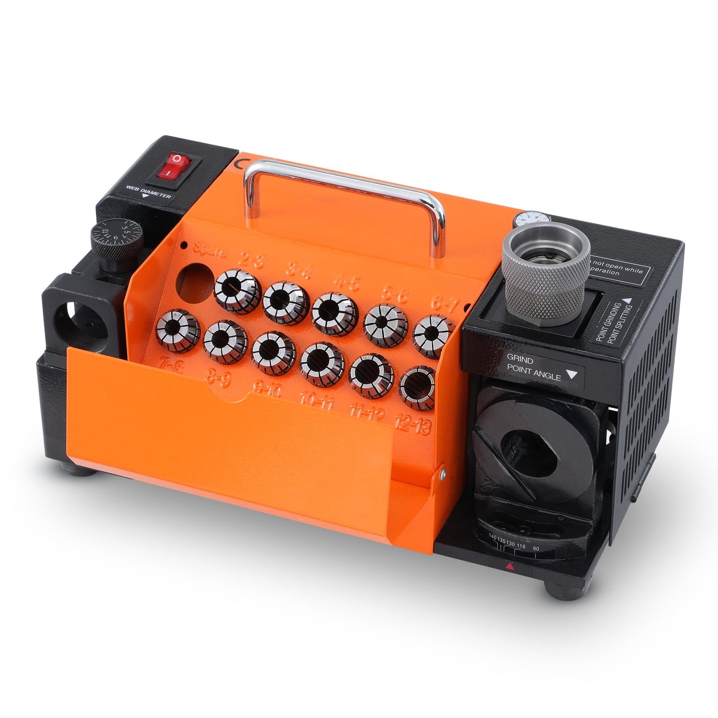MR-13B Schleifmaschine 3-13 mm Schleifmaschine & 11 Spannzangen