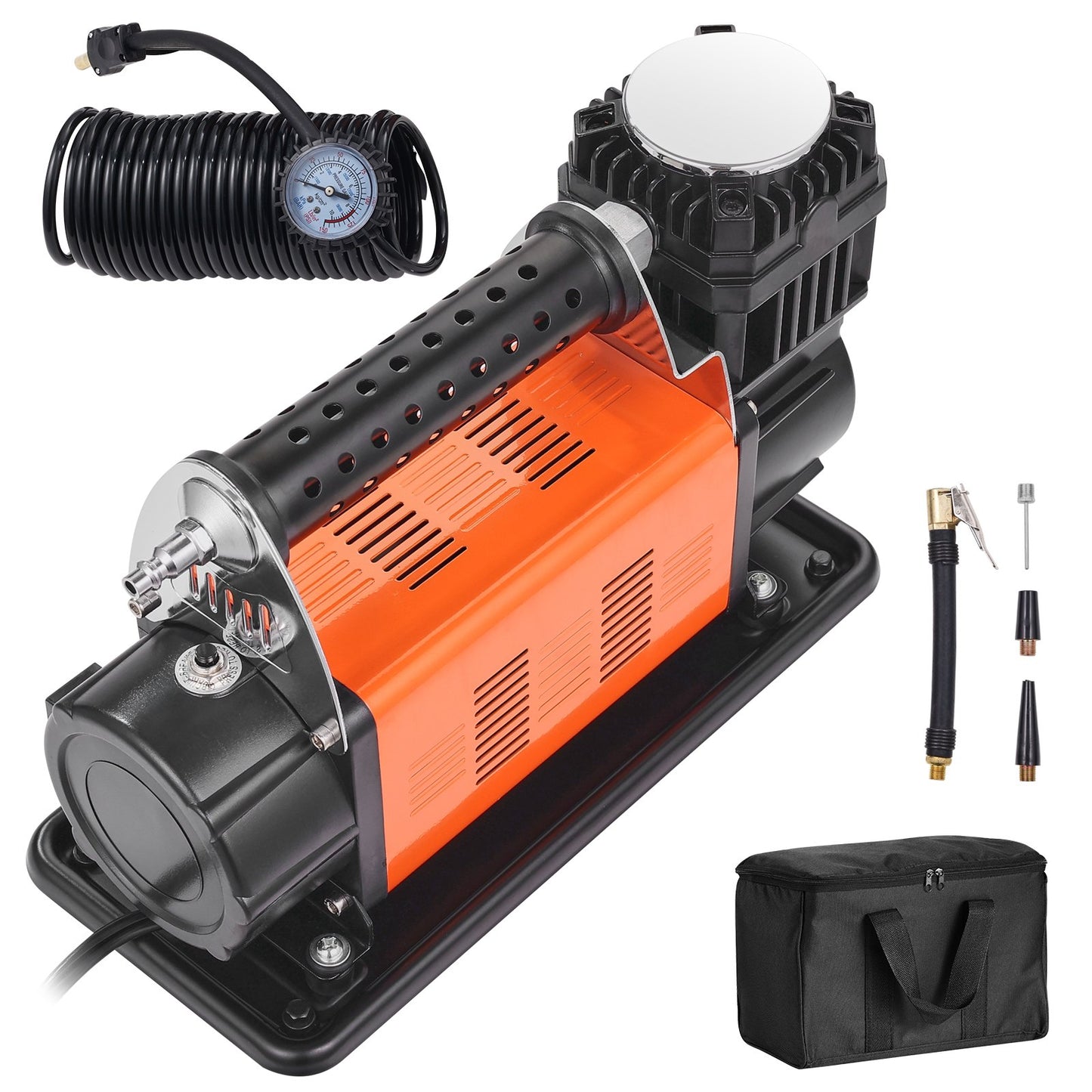 Heavy Duty luftkompressor 7.06CFM 150PSI Bärbar däckinflatorluftpump