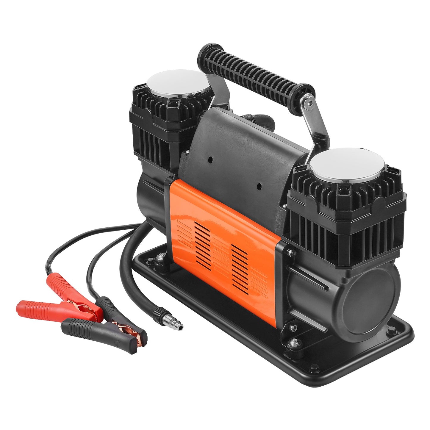 10.6CFM Bärbar däckinflator Dubbelcylindrig luftkompressor 12V 150PSI