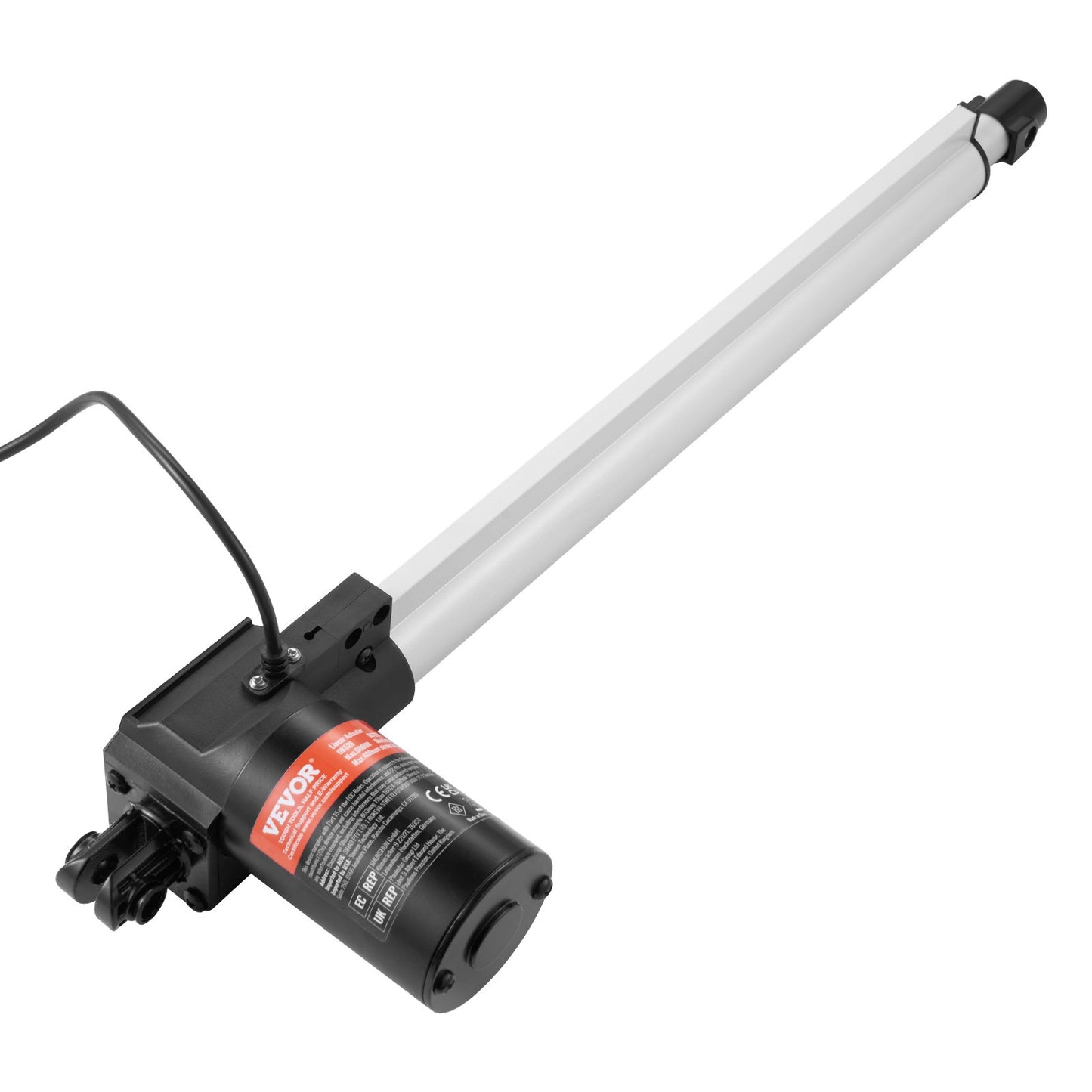 Linjärt ställdon 12V 16In Heavy Duty 1320lbs/6000N 0,19"/s IP44-skydd