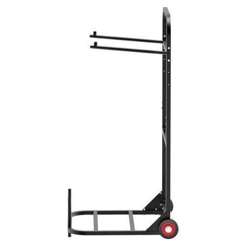 Hopfällbar stolsvagn för 10 stolar med 100 kg push-style stolsvagn | EU