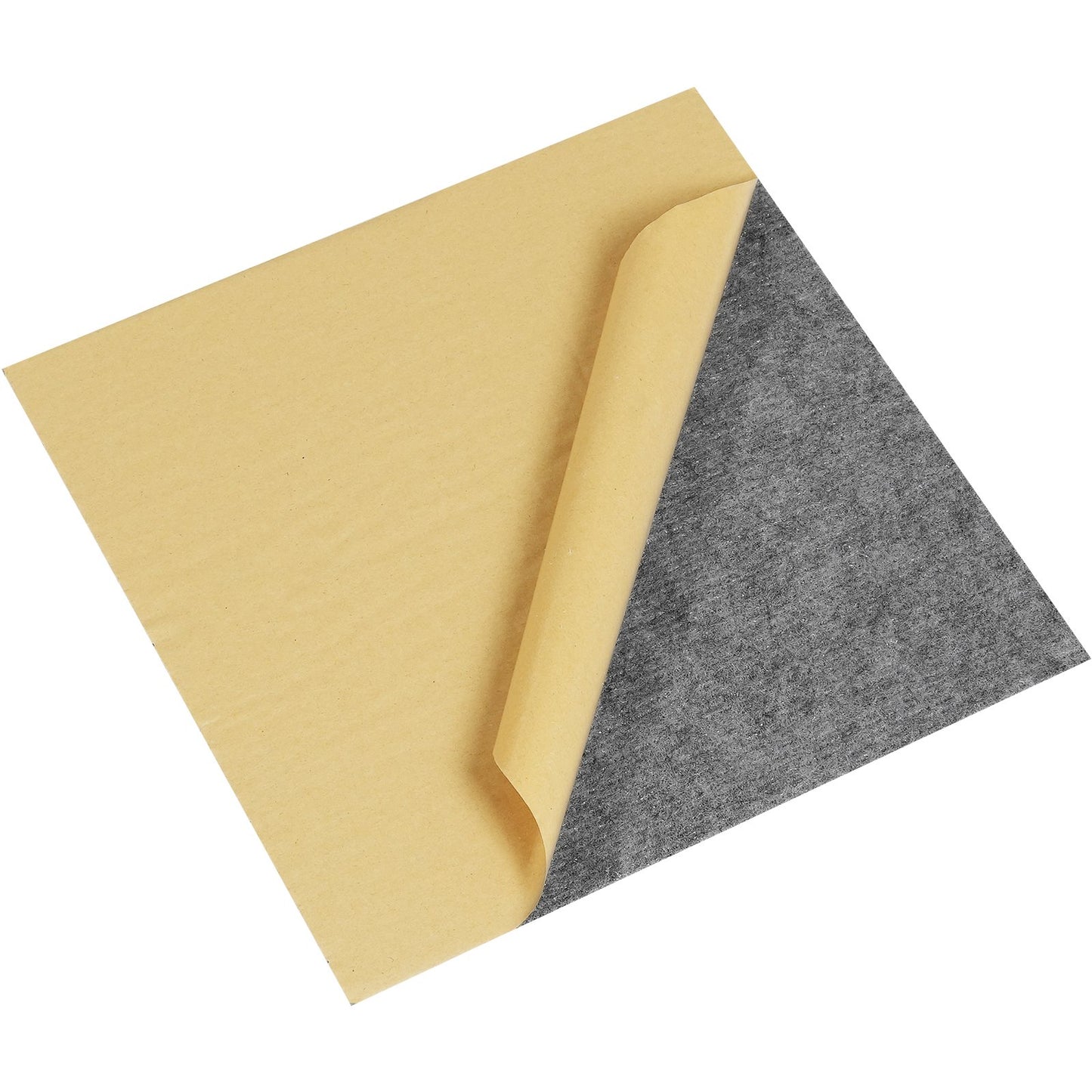 Mattplattor Peel and Stick, 30,5 x 30,5 cm fyrkanter Självhäftande mattgolv, mjukt vadderade mattplattor, lättinstallerad DIY för sovrum Vardagsrum inomhus utomhus (12 plattor, ljusgrå)