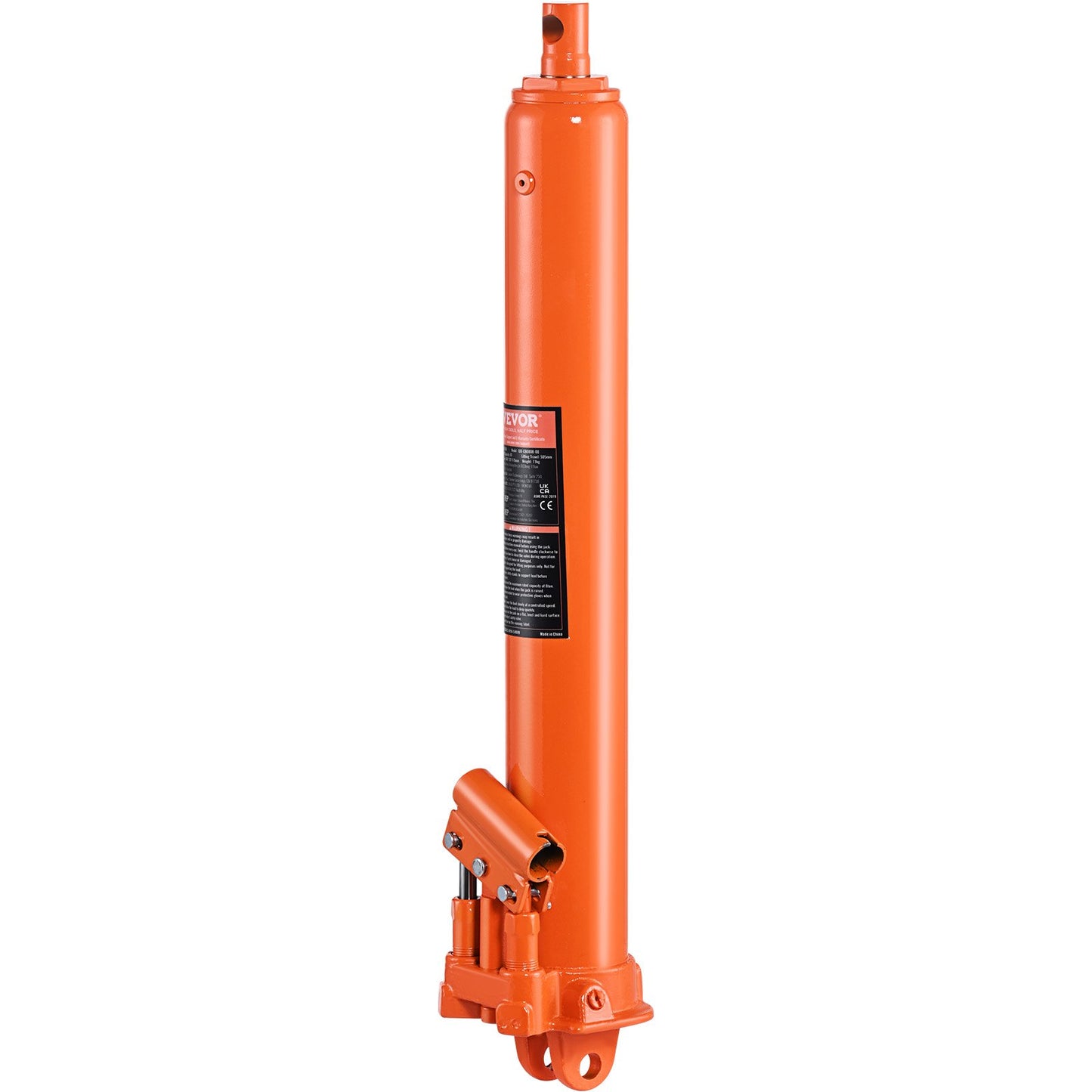 Hydraulic Long Ram Jack, 8 Ton Engine Lift Cylinder with Double Piston Pump and Fork Base, Hydraulic Cylinder for Engine Lifts, Hydraulic Garage/Workshop Cranes, Mechanical, Farm