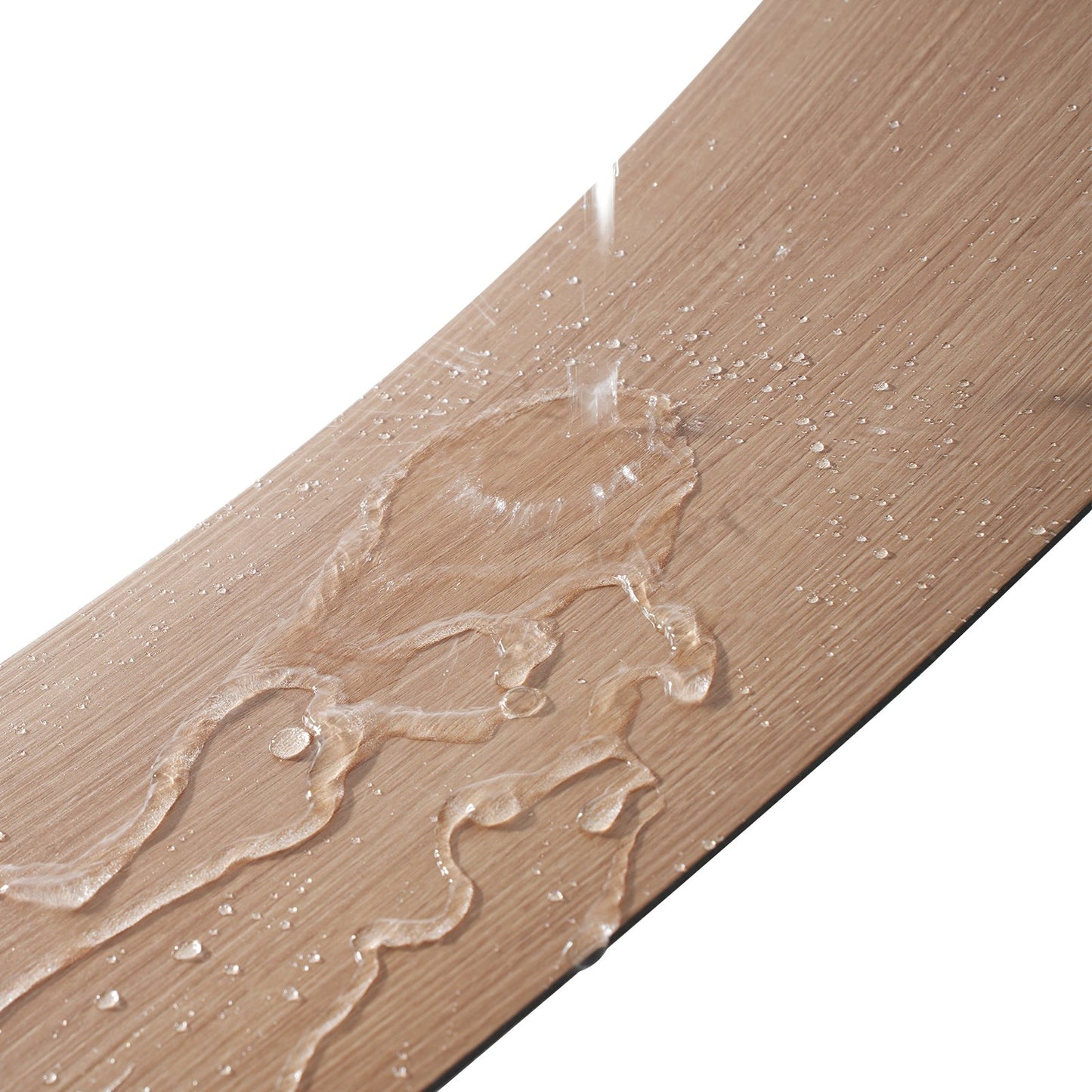 Self-Adhesive Vinyl Floor Tiles 36 x 6 Inch, 36 Tiles 2.5mm Thick Peel & Stick, Natural Wood Grain DIY Flooring for Kitchen, Dining Room, Bedroom and Bathroom, Easy for Home Decor