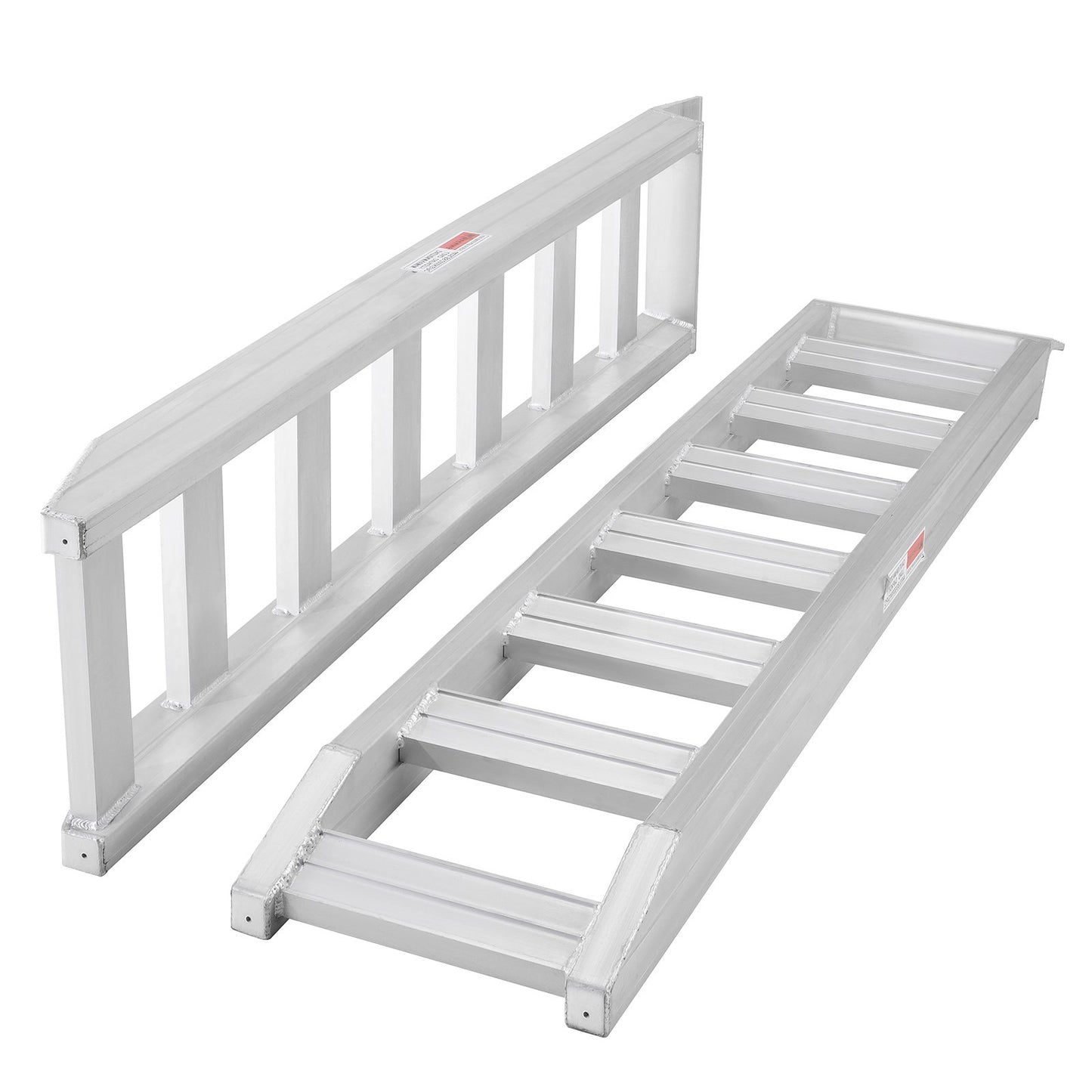 Aluminiumramper, 8810 lbs, kraftiga ramper med övre krokfäste, universell lastramp för motorcykel, traktor, ATV/UTV, lastbilar, gräsklippare, 72"L x 15"W, 2st