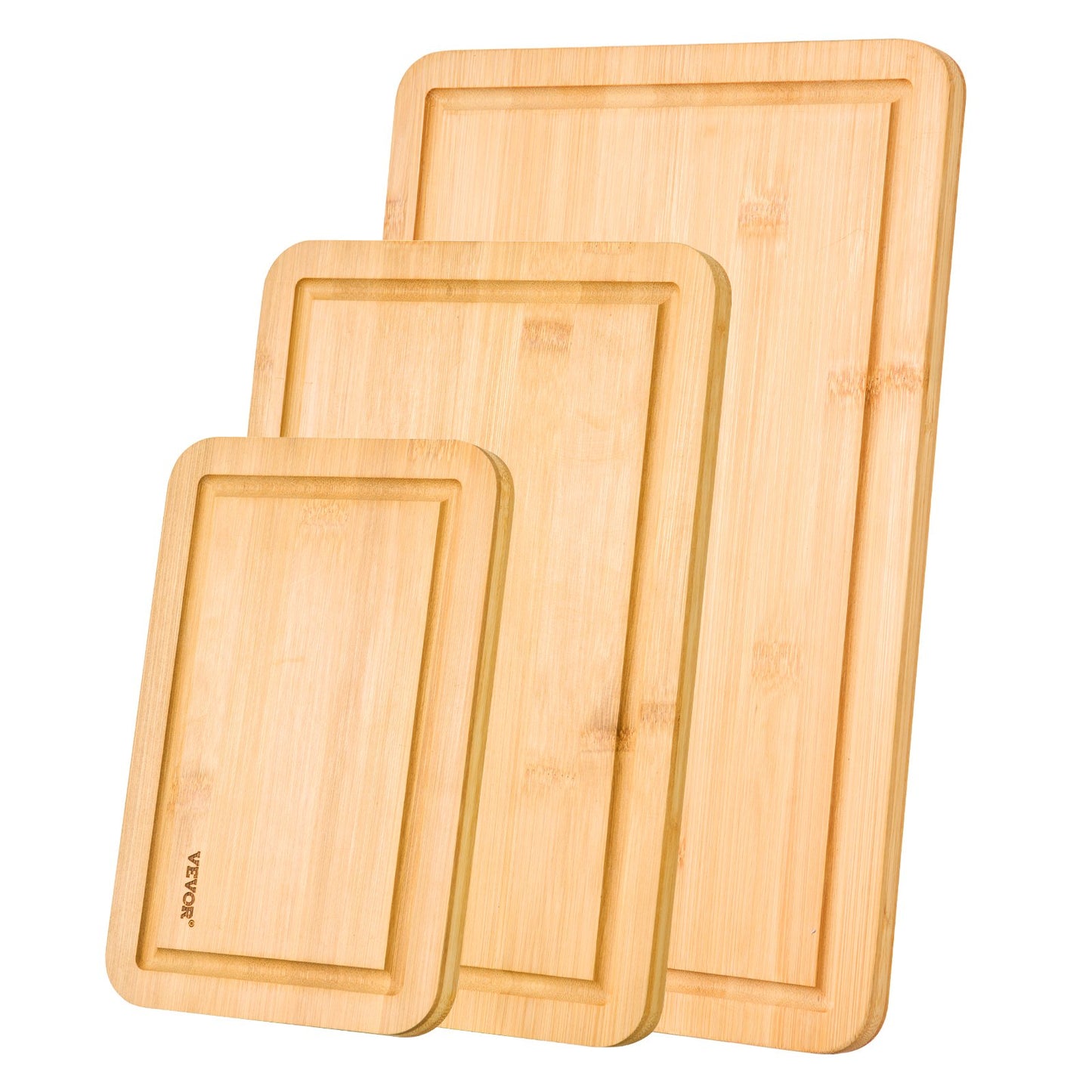 Bamboo Cutting Board Premium Versatile Cutting Board with Built-in Handle