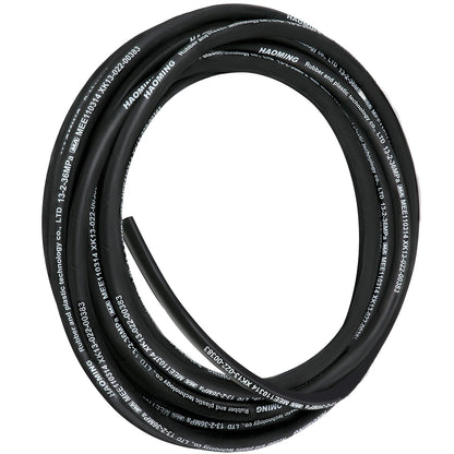 Hydraulic Hose 1/2" Hydraulic Oil Hoses 50 Feet 5000 PSI Maximum Pressure