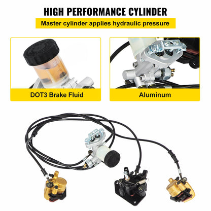 Komplett Go-Kart Brake Master Cylinder Kit KD150BRKIT Go Kart