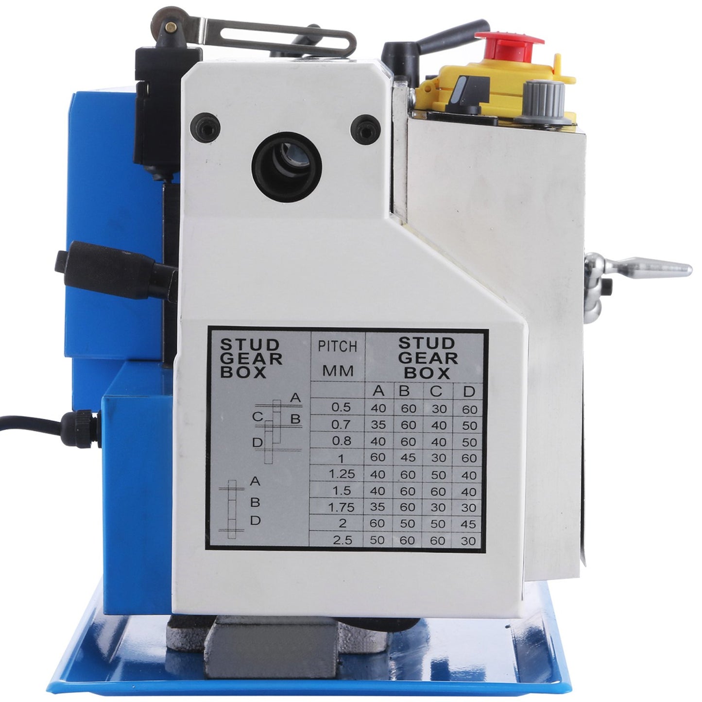 Mini Metal Lathe 7x12 Inch Precision Variable Speed 2250RPM 400W Telescopic Scale Sets Metal Wood Working Lathe Automatic with 3-Jaw Self-Centering Chuck