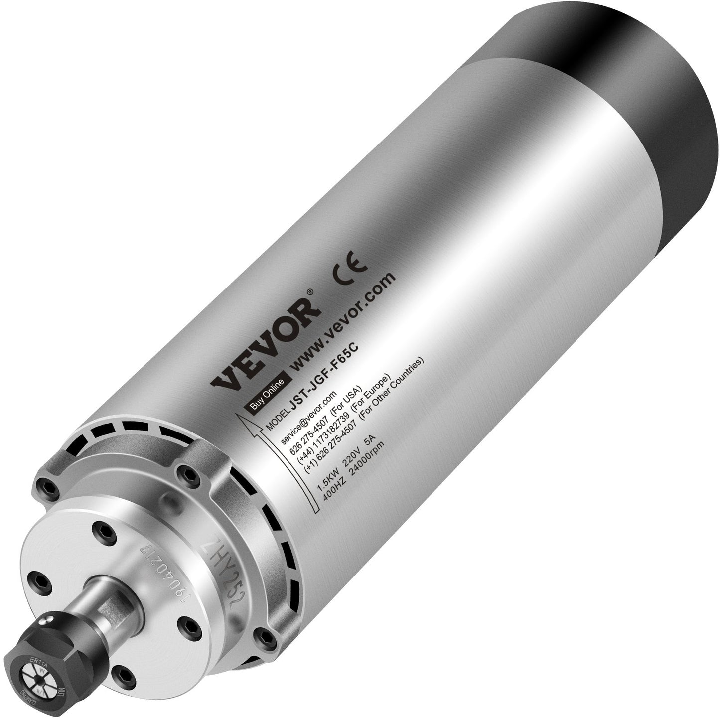 1.5KW 2220V air cooled spindle motor CNC air cooling spindle motor for CNC engraving milling machine
