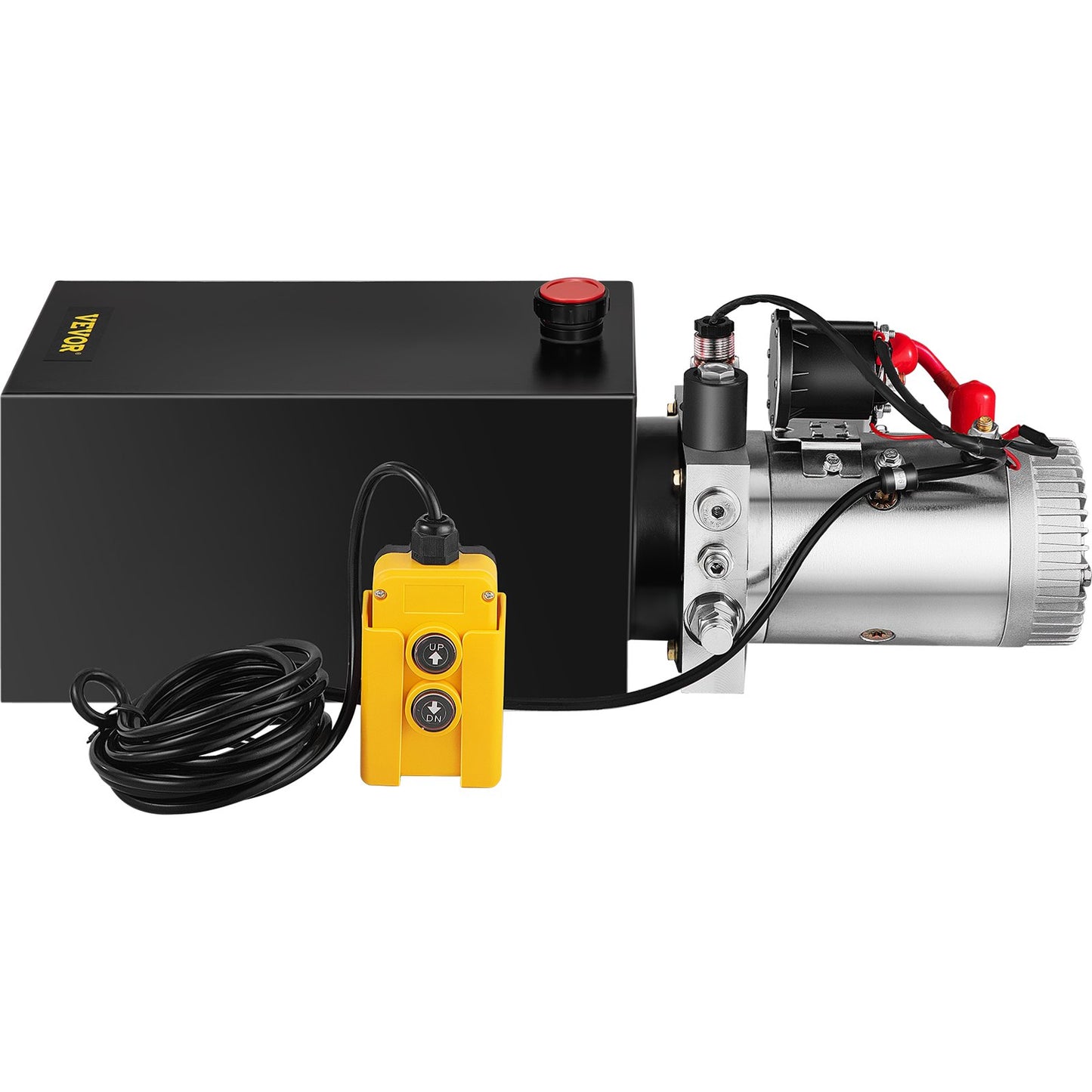 10 Quart Single Acting Hydraulic Pump Dump Trailer Relief Repair 12v