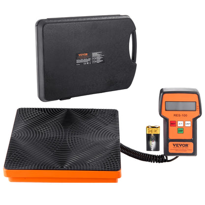 Electronic Digital Refrigerant Charging Freon Viktvåg 110LB för HVAC