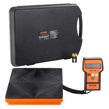 Electronic Digital Refrigerant Charging Freon Viktvåg 110LB för HVAC