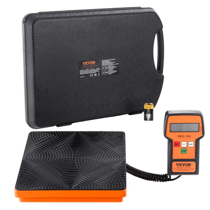 Electronic Digital Refrigerant Charging Freon Viktvåg 110LB för HVAC