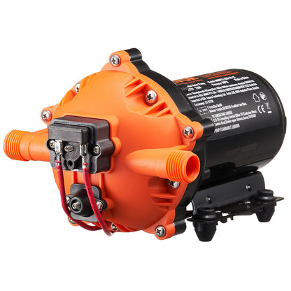 12V membranpump 5GPM 18,93 L/min 5-kammar vattenpump tryckbrytare