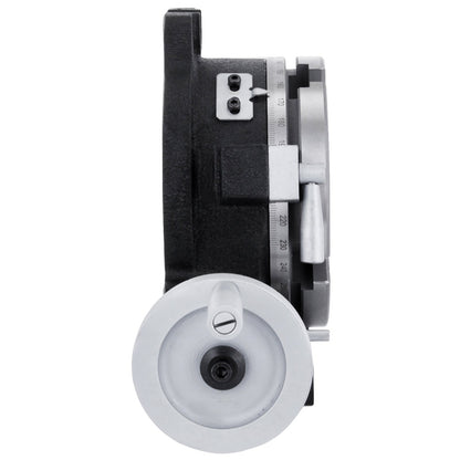 150mm/5.9In Vertikalt & Horisontellt Roterande Bord, 150MM Delningshuvud Runt Roterande Arbetsbord Fräsmaskin Index System Justerbar Skruv 5,9 Inch Delningsplatta Index System