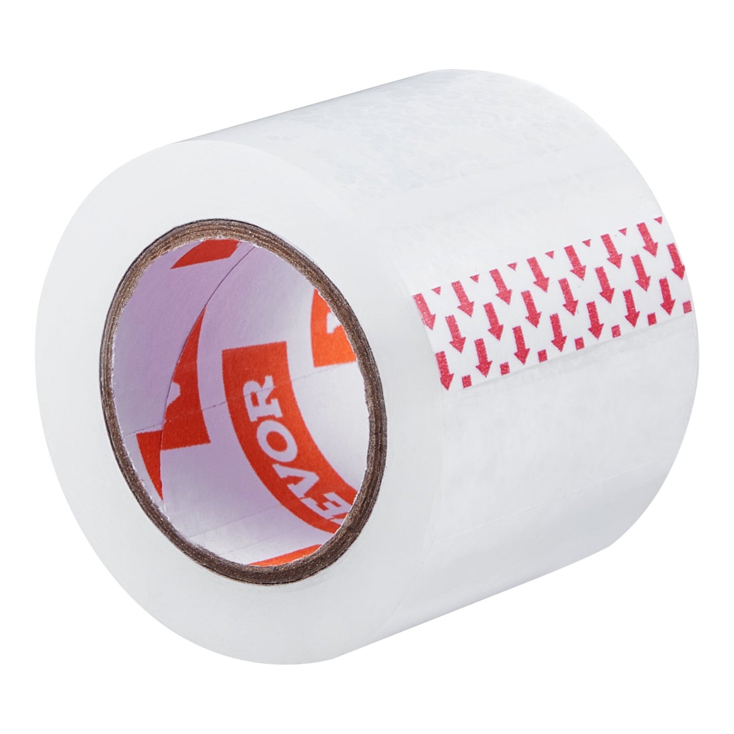 Packtejp 6 rullar 25 yards klar frakttejp med dispenser 2,7 mil