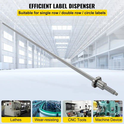 Rm1605-1000mm anti-backlashed ball screw+bf12/bk12 Stamina Cnc Axis C7 Standard