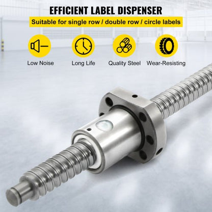 Rm1605-1000mm anti-backlashed ball screw+bf12/bk12 Stamina Cnc Axis C7 Standard