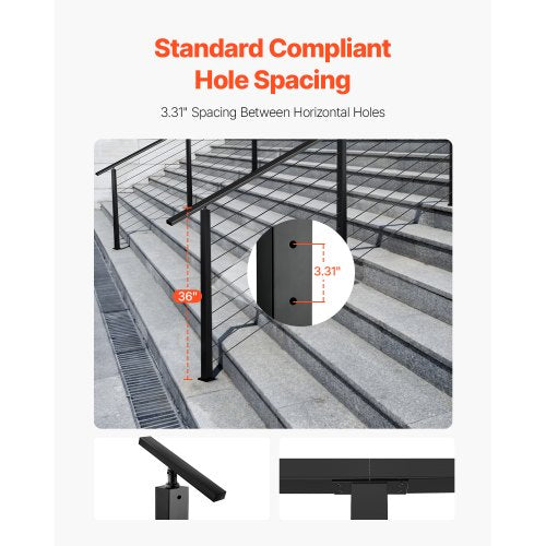 Kabelräckestolpe 91x3,5x5,5 cm med 30° vinklade hål 1JZLGZXHS91402OS1001V0 |  EU