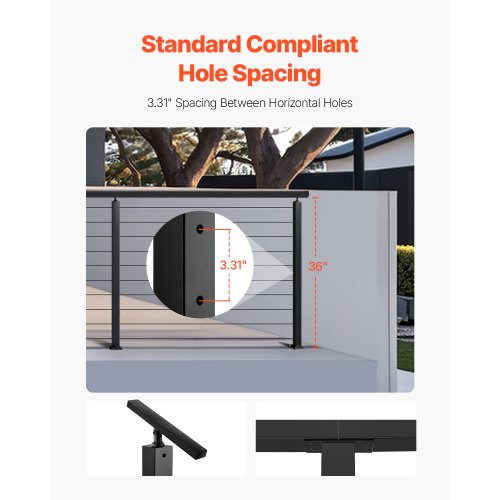 kabelräckesstolpe 36x2x2 i horisontellt hålstolpe 1JZLGZXHS9148RVYS001V0 |  EU