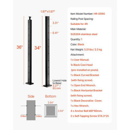 kabelräckesstolpe 36x2x2 i horisontellt hålstolpe 1JZLGZXHS9148RVYS001V0 |  EU
