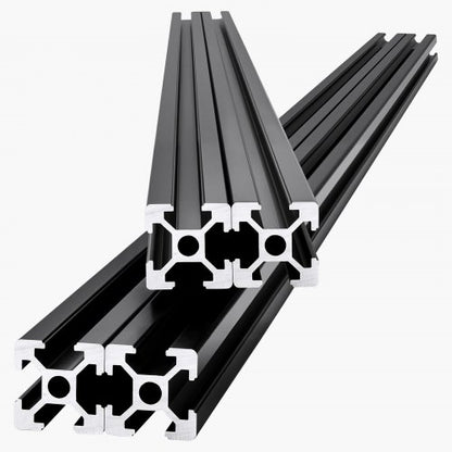4PCS 47.2 inch (1200mm) T-Slot 2020 Aluminum Extruded Anodized Linear Rail | EU