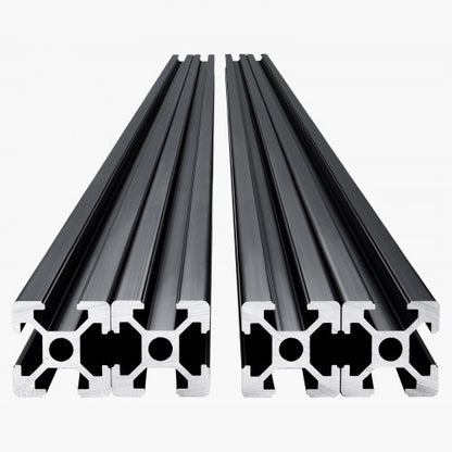 4PCS 47.2 inch (1200mm) T-Slot 2020 Aluminum Extruded Anodized Linear Rail | EU