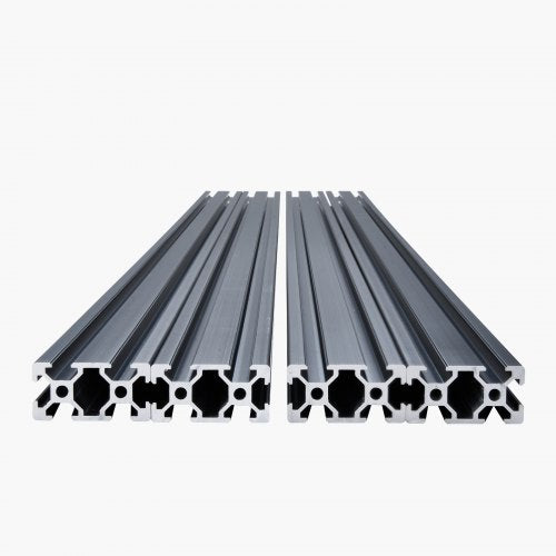 4 ST 39,4 tum (1000 mm) T-spår 2040 aluminiumextruderad anodiserad linjärskena