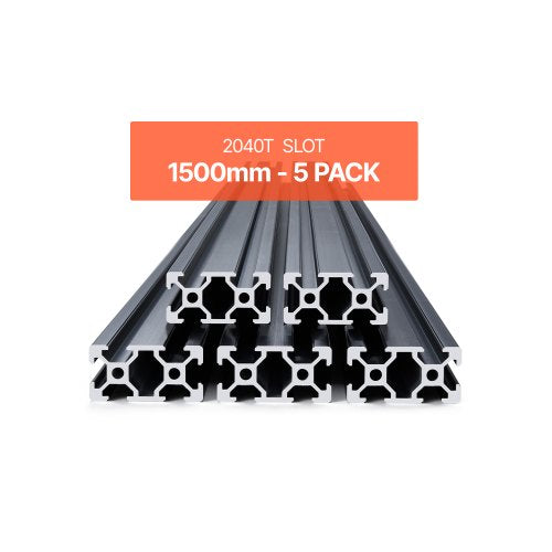 5 ST 59 tum (1500 mm) T-spår 2040 aluminiumextruderad anodiserad linjärskena |  EU