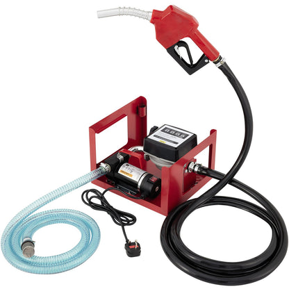 Dieselpumpe 220 V Öltransferpumpe Pumpe Diesel 40 l/min Elektrischer Kraftstoff Selbstansaugende Dieselkraftstoff-Transferpumpe Öl Dieselpumpe