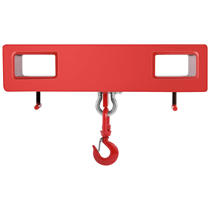 2 Tonnen Gabelstapler-Hebehaken, 4000 £/2000 kg Tragkraft, Gabelstapler, Schwenkhaken, Mobilkran, Gabelstapler-Zubehör