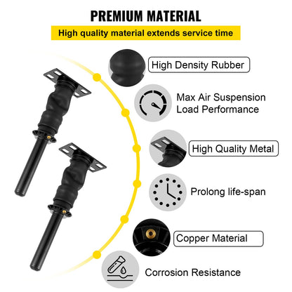 Rear Cab Air Shock Absorber for International Prostar 2008+ 3595977C96 3595977C95 Cab Air Shock Absorber Dampens driving vibration (two pieces (one pair))