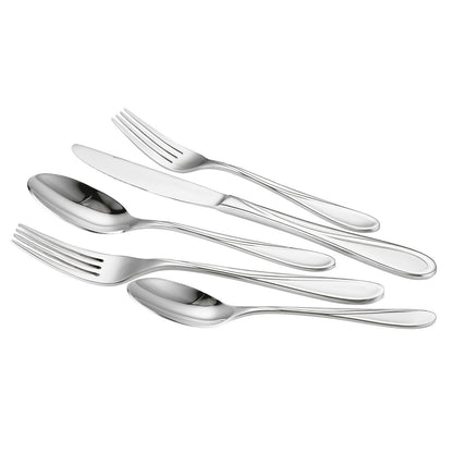 30-piece silver cutlery set stainless steel cutlery cutlery for 6