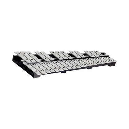32-Noten-Glockenspiel-Xylophon-Glockenset mit Schlägeln, Trommelstöcken und Tasche