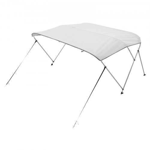 3 Bow Boat Bimini Toppar 72"Lx(79"-84")B x 46"H Markiskapell ljusgrå |  EU
