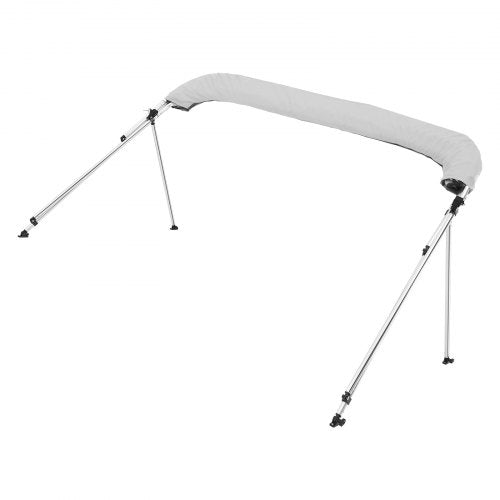 3 Bow Boat Bimini Toppar 72"Lx(85"-90")B x 46"H Markiskapell ljusgrå |  EU