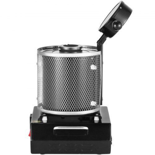 3KG guldsmältugn 1400W Digital smältugnsmaskin 1150℃ för gjutning Raffinering av ädelmetaller Guld Silver Tenn Aluminium |  EU