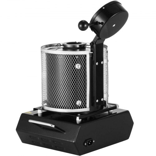 3KG guldsmältugn 1400W Digital smältugnsmaskin 1150℃ för gjutning Raffinering av ädelmetaller Guld Silver Tenn Aluminium |  EU
