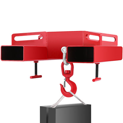 3 Tonnen Gabelstapler-Hebehaken, 6000 £/3000 kg Tragkraft, Gabelstapler, Schwenkhaken, Mobilkran, Gabelstapler-Zubehör