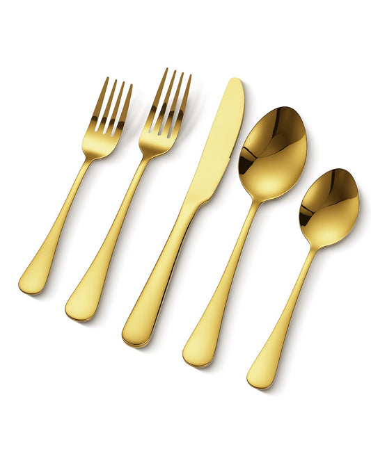 100-delad silverbestick set i rostfritt stål bestick bestick för 20