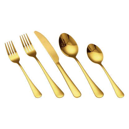 100-piece silver cutlery set stainless steel cutlery cutlery for 20